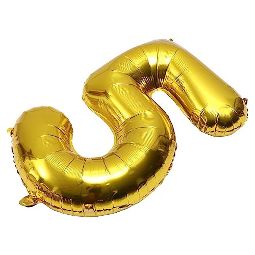 YARNOW 1Stück Aluminiumfolie Ballon Kreative Party Deko Für Geburtstagsfeiern Hochzeiten Und Besondere Anlässe Als Foto Prop Feierdekoration von YARNOW