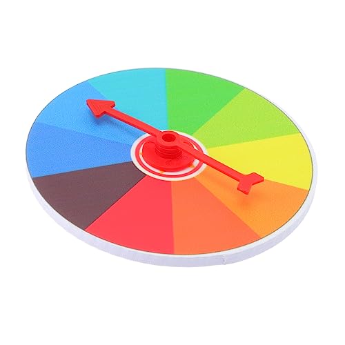 YARNOW Preisrad Hängend Ziehrad Requisite Für Lehre Aktivitäten Dreh Spiel Prop Wandmontage Preisrad Mit Freiem Drehen Für Partys Klassenzimmer von YARNOW