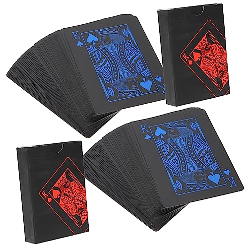 YARNOW 2 Boxen Boxen Wasserfeste Pokerkarten Hochwertige Spielkarten aus Robustem Rechteckige Karten für Familienspiele für Partys und Spieleabende YARNOW 2 Boxen Boxen Wasserfeste Pokerkarten Hochwertige Spielkarten aus Robustem Rechteckige Karten für Familienspiele für Partys und Spieleabende von YARNOW