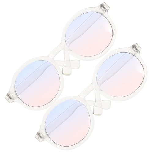 YARNOW 2 Paare Brillenpuppendekoration Uv Form Trendy Gläser Retro Puppe Sonnenbrille Requisiten Modische Brillendekore Puppen-mini-brillengestell Brille Für Puppe Puppenbrillen Plastik YARNOW 2 Paare Brillenpuppendekoration Uv Form Trendy Gläser Retro Puppe Sonnenbrille Requisiten Modische Brillendekore Puppen-mini-brillengestell Brille Für Puppe Puppenbrillen Plastik von YARNOW