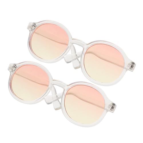 YARNOW 2 Paare Sonnenbrille Puppe Party Miniaturpuppen-Sonnenbrille Mini-Brillenmodelle Minipuppenbrille kleine Sonnenbrille aus Kunststoff Mini-Brillen-Requisiten Puppenbrillen Plastik YARNOW 2 Paare Sonnenbrille Puppe Party Miniaturpuppen-Sonnenbrille Mini-Brillenmodelle Minipuppenbrille kleine Sonnenbrille aus Kunststoff Mini-Brillen-Requisiten Puppenbrillen Plastik von YARNOW