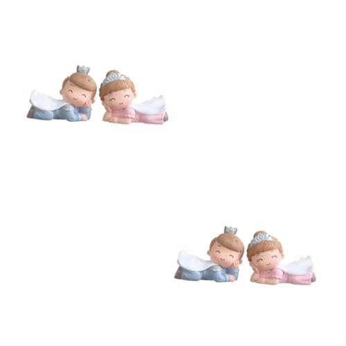 YARNOW 2 Sätze Prinzen- Und Prinzessinnenschmuck Ornamente Kuchenfigur Aus Harz Verzierungen Für Hochzeitstorten Figuren Kuchen Schmückt 2 Stücke * 2 YARNOW 2 Sätze Prinzen- Und Prinzessinnenschmuck Ornamente Kuchenfigur Aus Harz Verzierungen Für Hochzeitstorten Figuren Kuchen Schmückt 2 Stücke * 2 von YARNOW