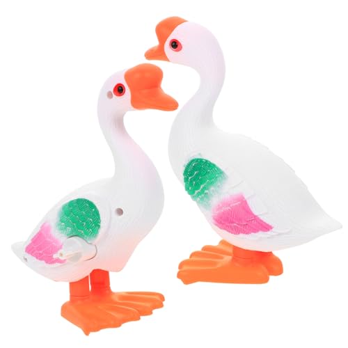 YARNOW 2 Stück Aufzieh Gans Lustige Cartoon Gans für Interaktive Tischdekoration und Lehrreiches Energieeffizient und Batteriefrei für Frühe Bildung YARNOW 2 Stück Aufzieh Gans Lustige Cartoon Gans für Interaktive Tischdekoration und Lehrreiches Energieeffizient und Batteriefrei für Frühe Bildung von YARNOW