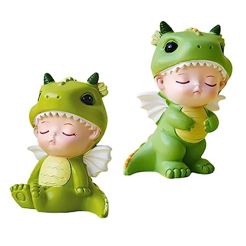 YARNOW 2 Stück Dinosaurier Kuchen Dekorationen für Kindergeburtstag Niedliche Harz Figuren Stehend Sitzend als Tortenschmuck und Fotorequisiten YARNOW 2 Stück Dinosaurier Kuchen Dekorationen für Kindergeburtstag Niedliche Harz Figuren Stehend Sitzend als Tortenschmuck und Fotorequisiten von YARNOW