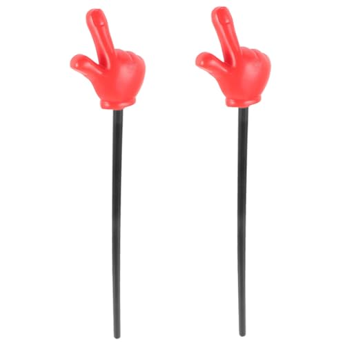 YARNOW 2 Stück Handzeiger Finger Pointer für Partys Präsentationen und Spiele Vielseitige Handgesten Sticks aus Langlebigem Kunststoff von YARNOW