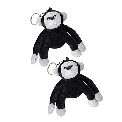 YARNOW 2 Stück Kuscheltier Schlüsselanhänger Plüsch Gorilla Anhänger Niedlich Weich Rucksack Deko Mädchen Jungen YARNOW 2 Stück Kuscheltier Schlüsselanhänger Plüsch Gorilla Anhänger Niedlich Weich Rucksack Deko Mädchen Jungen von YARNOW