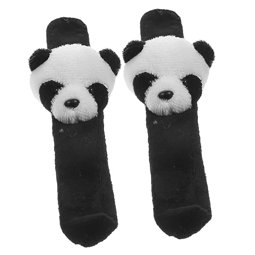 YARNOW 2 Stück Plüsch Panda Slap Armbänder Kuscheltier Handgelenkband Sicher Schulparty Niedliches Tiermotiv YARNOW 2 Stück Plüsch Panda Slap Armbänder Kuscheltier Handgelenkband Sicher Schulparty Niedliches Tiermotiv von YARNOW