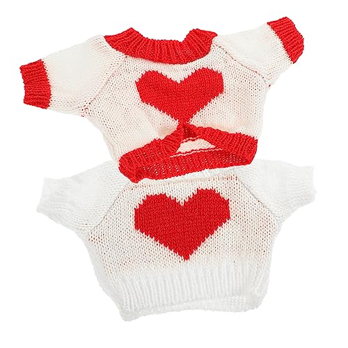 YARNOW 2 Stück Puppen ersetzen Kleidung ausgestopfte Bärenkleidung Kleidung für Plüschtiere austauschbare Bärenkleidung winzige Bärenkleidung kompakte Bärenkleidung Stoff von YARNOW