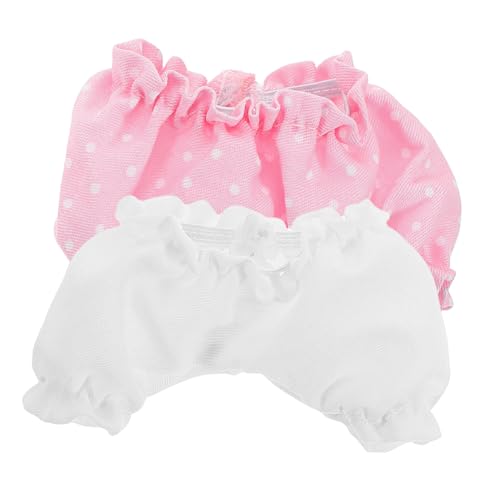YARNOW 2 Stück Puppenkürbiskhose Puppe verkleiden Sich Kleidung Puppenkostüm Kleidung für Babys Zubehör für Babypuppen Polyester von YARNOW