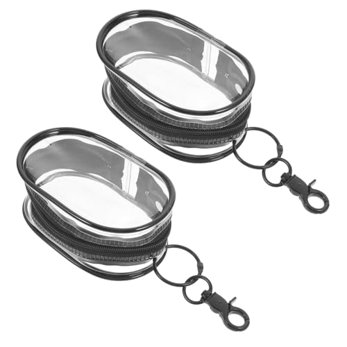 YARNOW 2 Stück Tragetasche für Puppen PVC Transparente Puppen Tragetasche mit Stylischem Haken Leichte Aufbewahrung für und Kleidung für Unterwegs von YARNOW