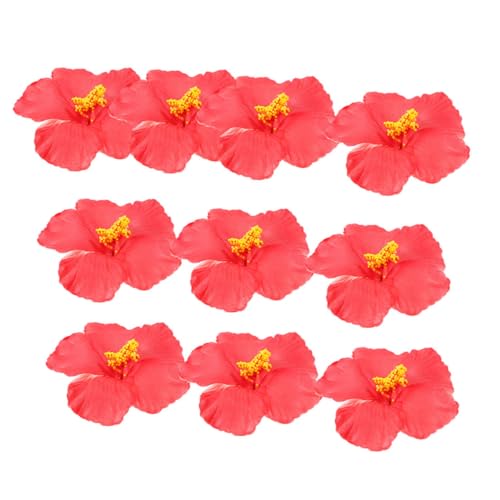 YARNOW 20 Stück Künstliche Hibiskusblüte Hawaiianische Kunstblumen Hibiskusblüten Im Freien Kunstblumen Zum Basteln Hawaiianische Tischdekoration Für Partys Eva Rot YARNOW 20 Stück Künstliche Hibiskusblüte Hawaiianische Kunstblumen Hibiskusblüten Im Freien Kunstblumen Zum Basteln Hawaiianische Tischdekoration Für Partys Eva Rot von YARNOW