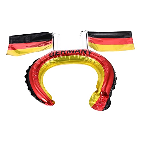 YARNOW 20 Stück WM -Kopfschmuckflagge Fußball -Themenparty Fußball Geburtstagsfeier Dekorationen luftballons Ballongas stirnband Fußballparty-Stirnbänder Fußballstadbänder YARNOW 20 Stück WM -Kopfschmuckflagge Fußball -Themenparty Fußball Geburtstagsfeier Dekorationen luftballons Ballongas stirnband Fußballparty-Stirnbänder Fußballstadbänder von YARNOW