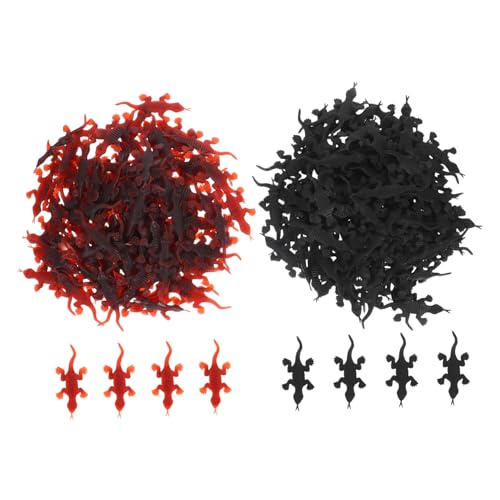 YARNOW 200 Stück Echsen Figuren Realistische Künstliche Gecko Modelle aus PVC Leichte Halloween Deko Scherzspielzeug Vielseitig für Party Bildung Mitgebsel und Wissenschaftsprojekte YARNOW 200 Stück Echsen Figuren Realistische Künstliche Gecko Modelle aus PVC Leichte Halloween Deko Scherzspielzeug Vielseitig für Party Bildung Mitgebsel und Wissenschaftsprojekte von YARNOW