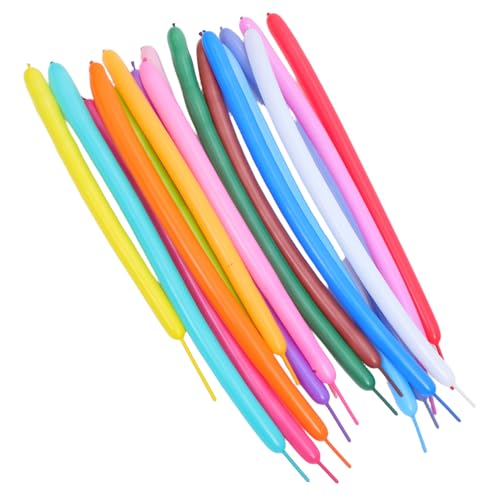 YARNOW 200 Stück Lange Latexballons Verdicktes Material Transparente Partydekoration Einfach zu Formen für Hochzeit Geburtstag und Kinderfest von YARNOW
