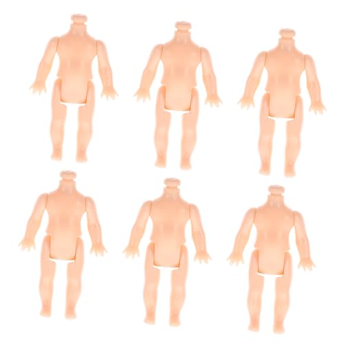 YARNOW 20stücke Mini Puppenkörper Zubehör Für DIY Puppen Dicke Kunststoffkörper Für Kreative Bastelprojekte Für von YARNOW