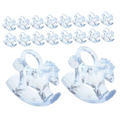 YARNOW 24 Stück Schaukeln Pferdebabyparty -Dekorationen Pferde-geburtstagsdekorationen Cowgirl-partyzubehör Partydekorationen Mit Pferden Cowboy-babyparty Acryl Sky-Blue YARNOW 24 Stück Schaukeln Pferdebabyparty -Dekorationen Pferde-geburtstagsdekorationen Cowgirl-partyzubehör Partydekorationen Mit Pferden Cowboy-babyparty Acryl Sky-Blue von YARNOW