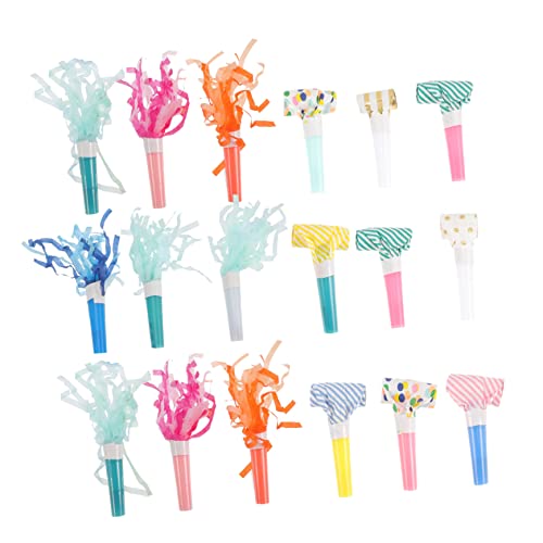 YARNOW 27 Stück Totorch Blaspfeife Geräuschmacher Horn Kinderspielzeug Partygeschenke Gebläse Party Krachmacher Krachmacher Für Krachmacher Party Mundgebläse Kunststoff YARNOW 27 Stück Totorch Blaspfeife Geräuschmacher Horn Kinderspielzeug Partygeschenke Gebläse Party Krachmacher Krachmacher Für Krachmacher Party Mundgebläse Kunststoff von YARNOW
