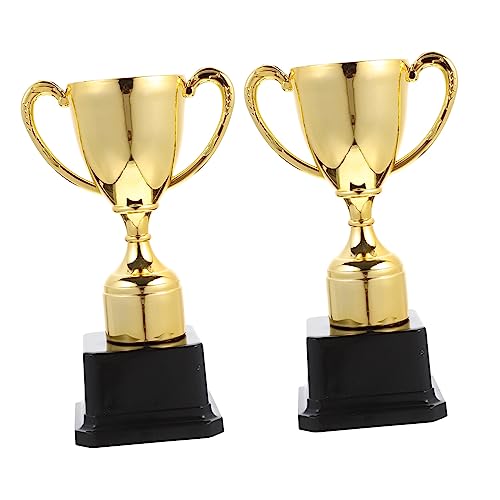 YARNOW 2Stücke Trophäen aus Kunststoff Goldene Auszeichnungen für Wettbewerbe Pokale für Kindergeburtstag und Schulpreise Langlebig und Sicher für Kleine Hände YARNOW 2Stücke Trophäen aus Kunststoff Goldene Auszeichnungen für Wettbewerbe Pokale für Kindergeburtstag und Schulpreise Langlebig und Sicher für Kleine Hände von YARNOW
