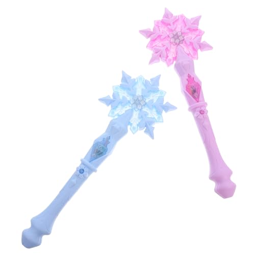 YARNOW 2Stücke Zauberstäbe Leuchtende Feenstäbe Für Cosplay Party Requisiten Und Gastgeschenke Für Geburtstagsfeiern Und Winterdekorationen YARNOW 2Stücke Zauberstäbe Leuchtende Feenstäbe Für Cosplay Party Requisiten Und Gastgeschenke Für Geburtstagsfeiern Und Winterdekorationen von YARNOW