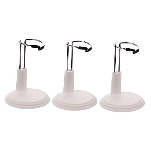YARNOW 3 STÜCKE Puppenständer Weiß mit Breiter Stabiler Basis Vielseitiger Puppenhalter für Display und Aufbewahrung Robustes Zubehör für Puppen und Actionfiguren YARNOW 3 STÜCKE Puppenständer Weiß mit Breiter Stabiler Basis Vielseitiger Puppenhalter für Display und Aufbewahrung Robustes Zubehör für Puppen und Actionfiguren von YARNOW