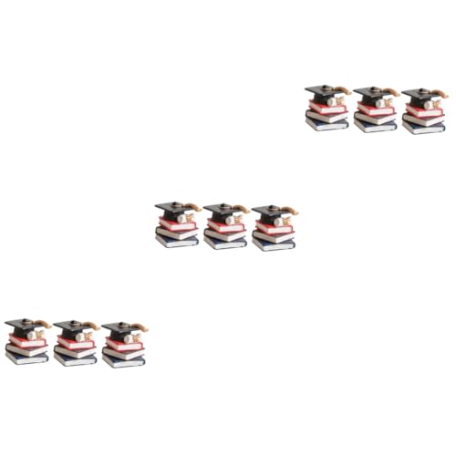 YARNOW 3 Sätze Doktorhutbuch Dessertringe Dekoration Abschlusskuchen 2024 Dekore Für Abschlusstorten Partyzubehör Dessert-picks Grad Cupcake Topper Shuzhi 3 Stück * 3 YARNOW 3 Sätze Doktorhutbuch Dessertringe Dekoration Abschlusskuchen 2024 Dekore Für Abschlusstorten Partyzubehör Dessert-picks Grad Cupcake Topper Shuzhi 3 Stück * 3 von YARNOW