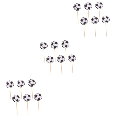 YARNOW 3 Sätze Fußball Kucheneinsatzbälle Kuchendekor Kindergeburtstagsdekorationen Fußball Kuchendekorationen Geburtstagskuchen Ornament Fußball Kuchenaufsatz Für 60 Stück * 3 YARNOW 3 Sätze Fußball Kucheneinsatzbälle Kuchendekor Kindergeburtstagsdekorationen Fußball Kuchendekorationen Geburtstagskuchen Ornament Fußball Kuchenaufsatz Für 60 Stück * 3 von YARNOW