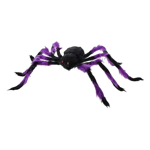 YARNOW 3 Stück Halloween Große Haarige Spinne Deko Realistische Simulation Gruselige Spinnen Requisite für Party Zimmer Tischdekoration Verstellbare Beine Halloween Spider Prop von YARNOW