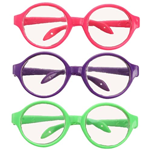YARNOW 3 Stück Mini-brillenspielzeug Lesebrille Für Puppen Minipuppen-kostümbrille Doll Brille Puppe Putzbrille Puppe Cosplay Brille Gläser Zubehör Plastik Zufällige Farbe YARNOW 3 Stück Mini-brillenspielzeug Lesebrille Für Puppen Minipuppen-kostümbrille Doll Brille Puppe Putzbrille Puppe Cosplay Brille Gläser Zubehör Plastik Zufällige Farbe von YARNOW