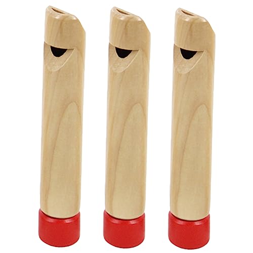 YARNOW 3 Stück Teiliges Holzpfeifen Pädagogische Flöten Spielzeuge für Anfänger Leicht zu Tragen Fördert Musikalische Fähigkeiten und Hörentwicklung für Jungen und Mädchen YARNOW 3 Stück Teiliges Holzpfeifen Pädagogische Flöten Spielzeuge für Anfänger Leicht zu Tragen Fördert Musikalische Fähigkeiten und Hörentwicklung für Jungen und Mädchen von YARNOW