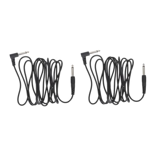YARNOW 3 Stücke Teiliges Audio Kabel Robuste Verbindungskabel für Gitarre und Lautsprecher Verschleißfest Hochwertige Übertragung für Bühnenauftritte und Audioverbindungen von YARNOW