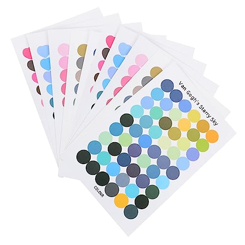 YARNOW 30 Blatt Bunte Herzaufkleber Selbstklebende Deko Sticker für Notizbücher Scrapbooking und Diy Projekte Vielseitig Einsetzbar und Langlebig von YARNOW