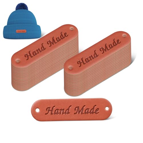 YARNOW 30 Stück Geprägtes Lederetikett Handgemachte Etiketten Zum Nähen Handgefertigte Accessoires Geprägte Tags Bastel-tags Kleideretiketten Handgefertigte Nähetiketten Schokolade Pu YARNOW 30 Stück Geprägtes Lederetikett Handgemachte Etiketten Zum Nähen Handgefertigte Accessoires Geprägte Tags Bastel-tags Kleideretiketten Handgefertigte Nähetiketten Schokolade Pu von YARNOW