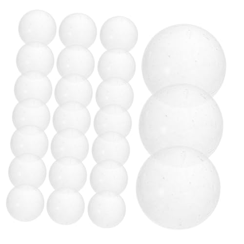 YARNOW 30 Stück Glasperlen Deko Runder Marmor Glasmurmelkugeln Glasmurmeln Für Den Garten Klare Murmeln Für Vasenfüller Murmeln Masse Gartenmurmeln Für Den Außenbereich Transparent YARNOW 30 Stück Glasperlen Deko Runder Marmor Glasmurmelkugeln Glasmurmeln Für Den Garten Klare Murmeln Für Vasenfüller Murmeln Masse Gartenmurmeln Für Den Außenbereich Transparent von YARNOW