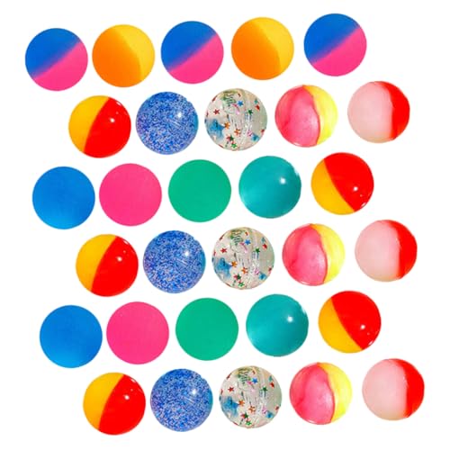 YARNOW 30Stücke Gummibälle Elastische Hüpfbälle für Stressabbau Geschenkideen und Preise Partys und Aktivitäten Drinnen und Draußen YARNOW 30Stücke Gummibälle Elastische Hüpfbälle für Stressabbau Geschenkideen und Preise Partys und Aktivitäten Drinnen und Draußen von YARNOW