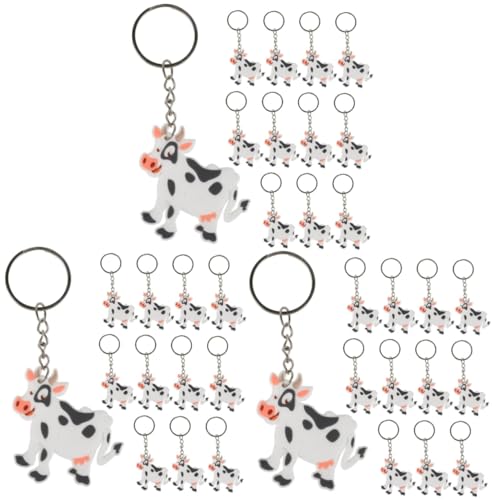 YARNOW 36 Stck Teiliges Kuh Schlüsselanhänger Niedlicher Cartoon Anhänger Langlebiges Material Modisches Taschen und Schlüsselbund Accessoire als Tierparty und Geburtstags Mitgebsel YARNOW 36 Stck Teiliges Kuh Schlüsselanhänger Niedlicher Cartoon Anhänger Langlebiges Material Modisches Taschen und Schlüsselbund Accessoire als Tierparty und Geburtstags Mitgebsel von YARNOW