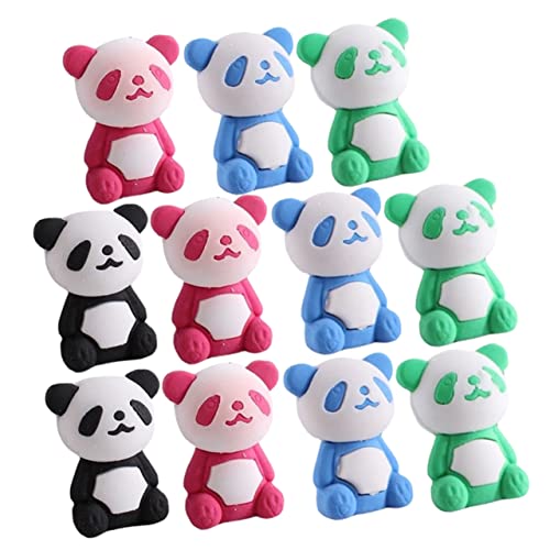 YARNOW 36 Stück Radiergummis Tierform Süße Panda Radiergummis für Kreative Schulmaterialien für Geburtstagsfeiern Preise für Aktivitäten von YARNOW
