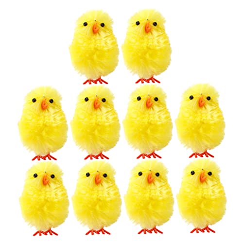 YARNOW 36 Stück Teiliges Dekorationsset Realistische Gelbe Küken Figuren Langlebige Osterdeko für Party und Basteln Geeignet für Innenräume und Festtagsgestaltung YARNOW 36 Stück Teiliges Dekorationsset Realistische Gelbe Küken Figuren Langlebige Osterdeko für Party und Basteln Geeignet für Innenräume und Festtagsgestaltung von YARNOW