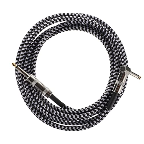 YARNOW 3M Professionelles Audiokabel Für Gitarre Geflochten Für Gitarre Mikrofon Bühnenaudio Langlebig von YARNOW