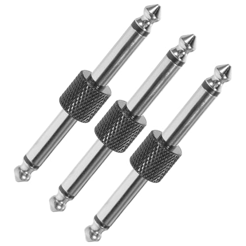 YARNOW 3Stücke Gitarrenpedal Kupplungen Gerade Pedalanschlüsse für Gitarren Robuste Verbindung ohne Verzerrung für Musiker und Bandproben YARNOW 3Stücke Gitarrenpedal Kupplungen Gerade Pedalanschlüsse für Gitarren Robuste Verbindung ohne Verzerrung für Musiker und Bandproben von YARNOW