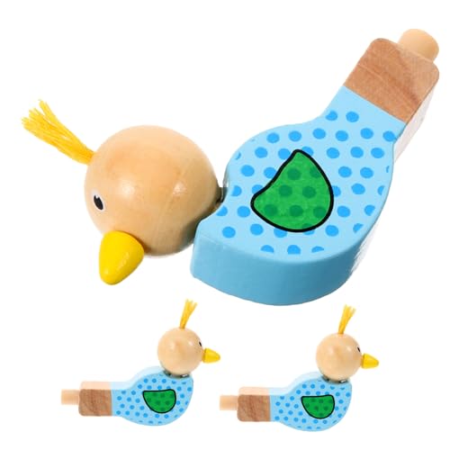 YARNOW 3Stücke Holz Vogelpfeifen Für Party Pfeifen Pfeifen Kreatives Musikinstrument Für Kleine Musiker Teiliges Für Kindergeburtstage von YARNOW