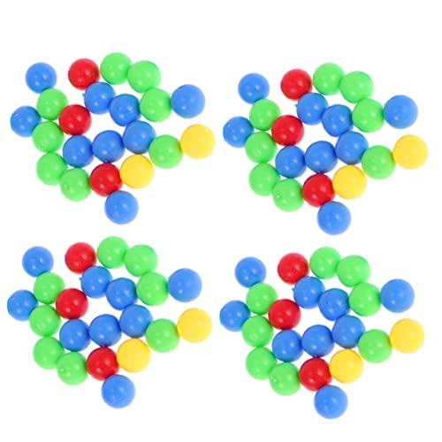 YARNOW 4 Beutel Spielmurmeln für Nilpferdspiele Lernspiel Murmeln Interaktive Brettspielbälle Mehrfarbige Kunststoffperlen für Kinder und Eltern YARNOW 4 Beutel Spielmurmeln für Nilpferdspiele Lernspiel Murmeln Interaktive Brettspielbälle Mehrfarbige Kunststoffperlen für Kinder und Eltern von YARNOW