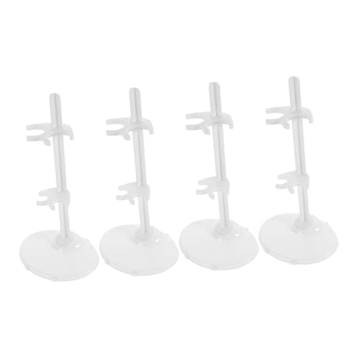 YARNOW 4 Sätze Doll Display Stand Teiliges Puppenständer für Stabile Präsentation und Dekoration für Sammler Fensterdekoration und Puppenliebhaber von YARNOW