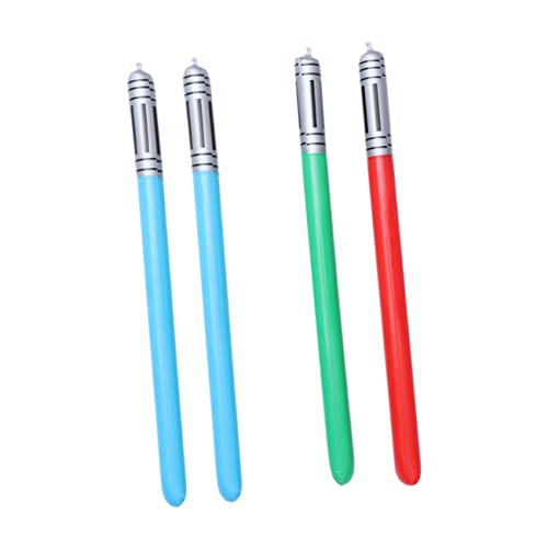 YARNOW 4 Stück Aufblasbare Lichtschwert Spielzeuge PVC Zufällige Farben Unterhaltsame Dekoration für Einfach zu Aufblasen Leicht und Tragbar für Draußen und Partys YARNOW 4 Stück Aufblasbare Lichtschwert Spielzeuge PVC Zufällige Farben Unterhaltsame Dekoration für Einfach zu Aufblasen Leicht und Tragbar für Draußen und Partys von YARNOW