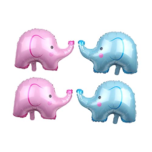 YARNOW 4 Stück Elefant Folienballons Tierballons für Shower und Geburtstagsfeiern Blaue und Luftballons Wiederverwendbare Deko für Kinderpartys und Festliche Anlässe YARNOW 4 Stück Elefant Folienballons Tierballons für Shower und Geburtstagsfeiern Blaue und Luftballons Wiederverwendbare Deko für Kinderpartys und Festliche Anlässe von YARNOW