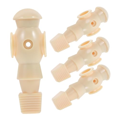 YARNOW 4 Stück Fußball -tischtennisspieler Für Foosball Party Teile Tischfußball-ersatzmänner Zahlen Zubehör Tischfußballfiguren Harz-fußballspieler Umweltharz Beige YARNOW 4 Stück Fußball -tischtennisspieler Für Foosball Party Teile Tischfußball-ersatzmänner Zahlen Zubehör Tischfußballfiguren Harz-fußballspieler Umweltharz Beige von YARNOW