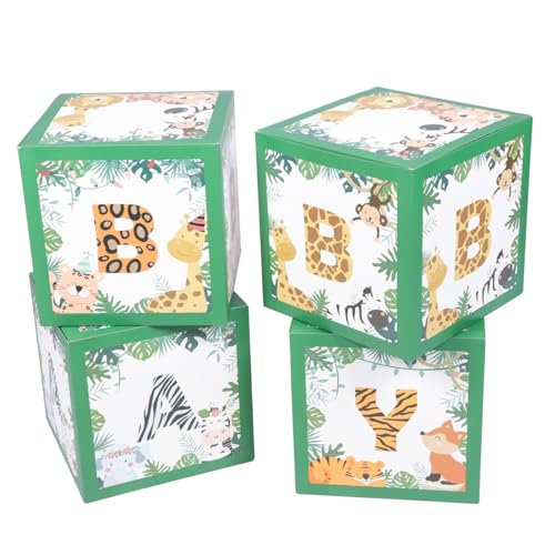 YARNOW 4 Stück Grüne Tier Ballonboxen für Shower und Geburtstagsfeiern Langlebige Dekoration Platzsparend für Kreative Foto Requisiten YARNOW 4 Stück Grüne Tier Ballonboxen für Shower und Geburtstagsfeiern Langlebige Dekoration Platzsparend für Kreative Foto Requisiten von YARNOW