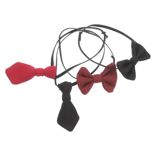 YARNOW 4 Stück Miniatur Puppen Neckties Fliegen Teilig Schwarz Rot DIY Puppenzubehör für Kleidung für Puppensammler und Kreative Bastler YARNOW 4 Stück Miniatur Puppen Neckties Fliegen Teilig Schwarz Rot DIY Puppenzubehör für Kleidung für Puppensammler und Kreative Bastler von YARNOW