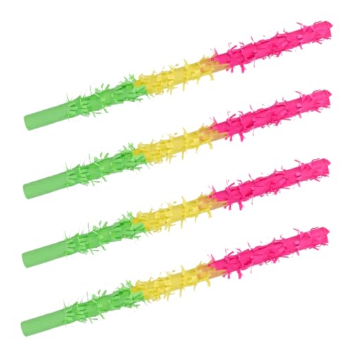 YARNOW 4 Stück Teiliges Pinata Farbige Pinata Sticks für Geburtstagsfeiern Leicht und Handlich und Partys YARNOW 4 Stück Teiliges Pinata Farbige Pinata Sticks für Geburtstagsfeiern Leicht und Handlich und Partys von YARNOW