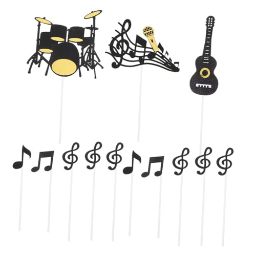 YARNOW 40 Stück Kuchendekorationseinsatz Schwarze Geburtstagsdekorationen Elmo Kuchendeckel Tortenaufsatz Gitarren Dj Cake Toper Tortenaufsatz Zum Ersten Geburtstag Musiknoten Papier YARNOW 40 Stück Kuchendekorationseinsatz Schwarze Geburtstagsdekorationen Elmo Kuchendeckel Tortenaufsatz Gitarren Dj Cake Toper Tortenaufsatz Zum Ersten Geburtstag Musiknoten Papier von YARNOW