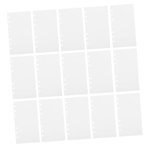 YARNOW 40Blätter Trennpapier für Sticker Sammlung Nachfüllpapier für Planer Organizer und Journal Robustes Wiederverwendbares Material für Aufkleber und Dekobänder von YARNOW